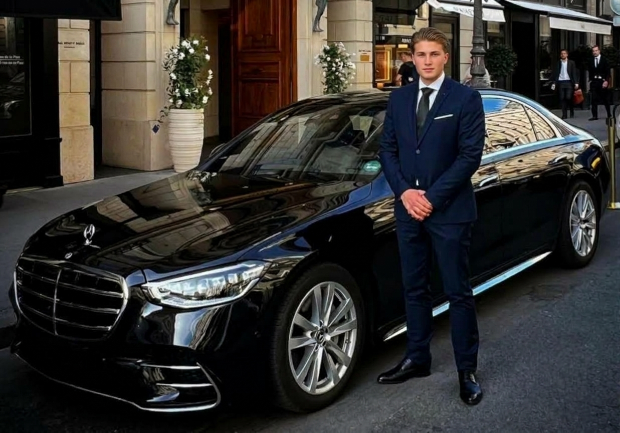 Luxury cab service Belgium fleet with private chauffeur